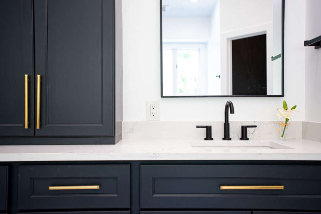 custom bathroom cabinetry