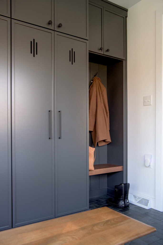 mudroom storage closet